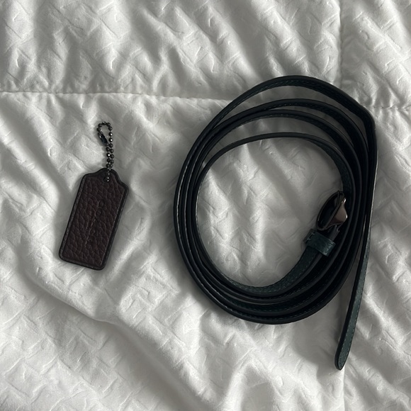 Coach Alie Shoulder Bag Colorblock Retro Teal Multi - Picture 15 of 16